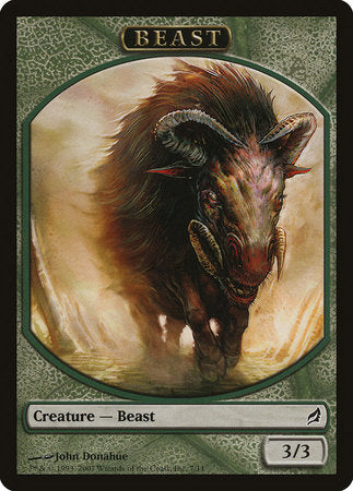 Beast Token [Lorwyn Tokens] | North Game Den