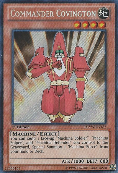 Commander Covington [LCYW-EN167] Secret Rare | North Game Den
