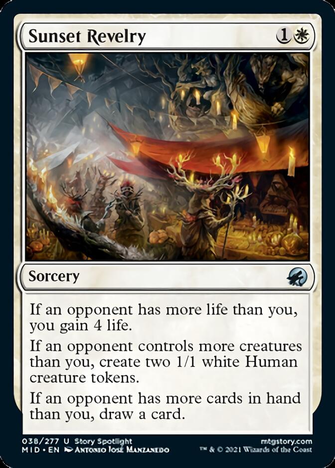 Sunset Revelry [Innistrad: Midnight Hunt] | North Game Den