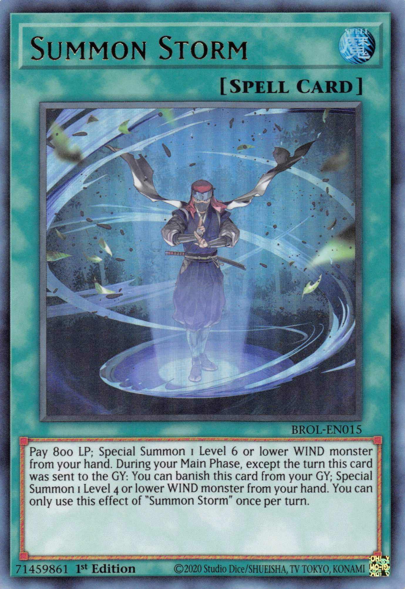 Summon Storm [BROL-EN015] Ultra Rare | North Game Den