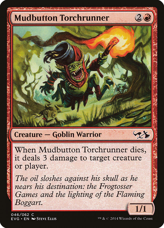 Mudbutton Torchrunner (Elves vs. Goblins) [Duel Decks Anthology] | North Game Den