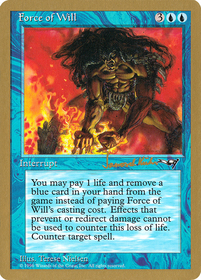 Force of Will (Janosch Kuhn) [World Championship Decks 1997] | North Game Den