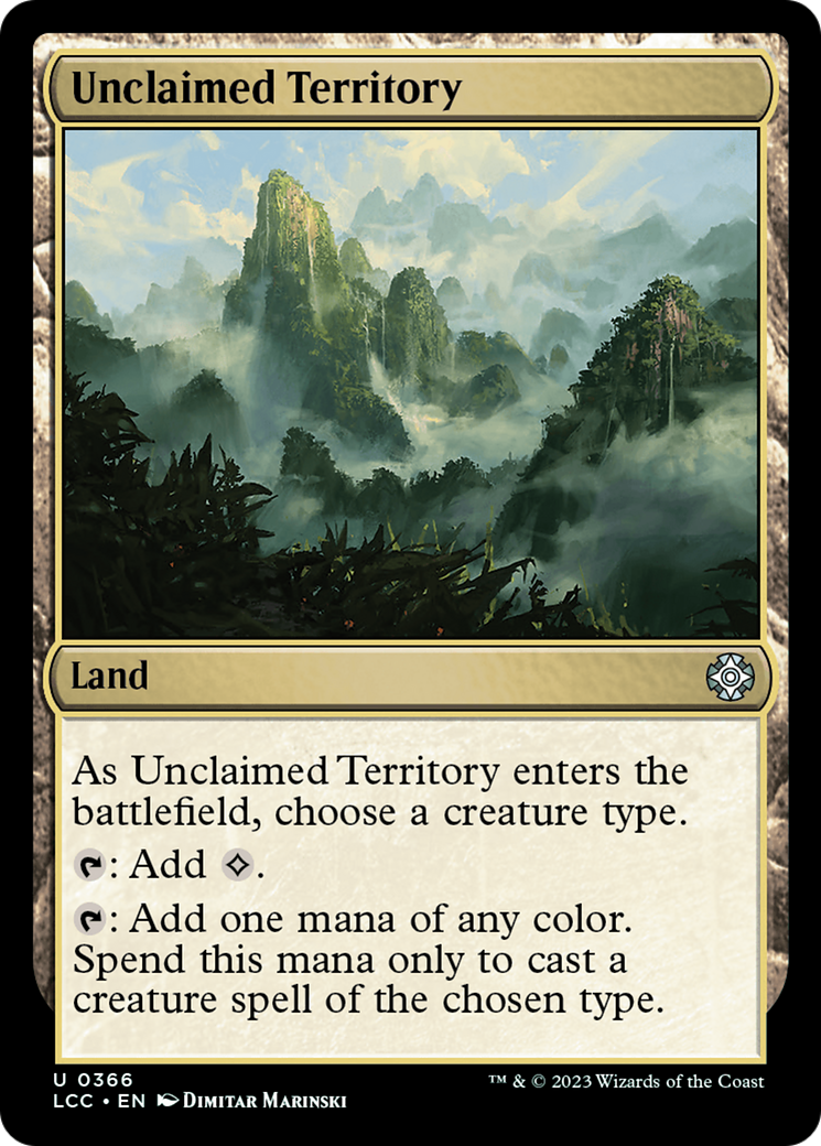 Unclaimed Territory [The Lost Caverns of Ixalan Commander] | North Game Den