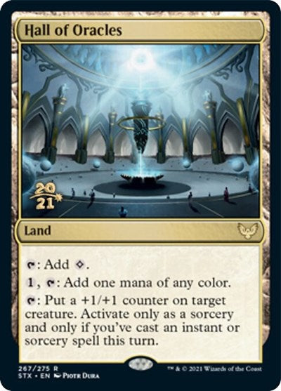 Hall of Oracles [Strixhaven: School of Mages Prerelease Promos] | North Game Den