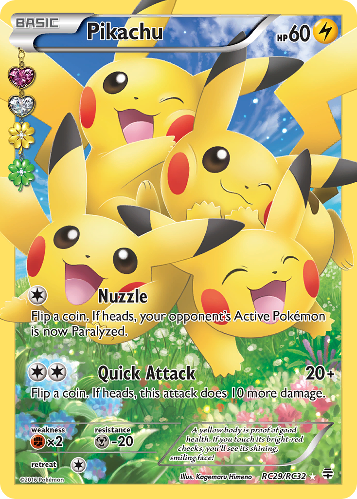 Pikachu (RC29/RC32) [XY: Generations] | North Game Den