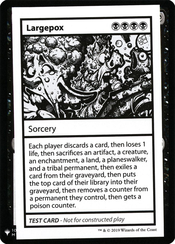 Largepox [Mystery Booster Playtest Cards] | North Game Den