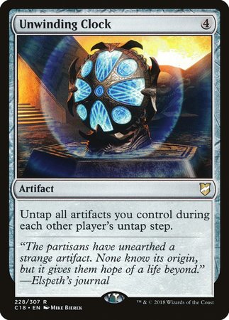 Unwinding Clock [Commander 2018] | North Game Den