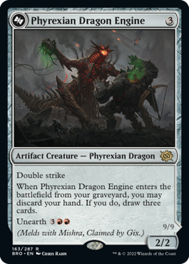 Phyrexian Dragon Engine [The Brothers' War] | North Game Den
