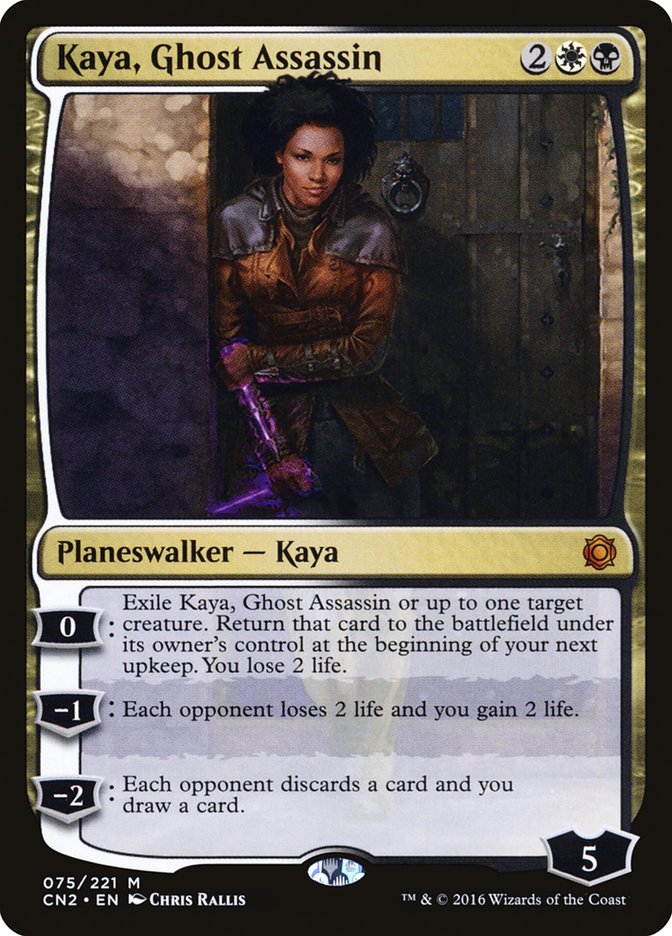 Kaya, Ghost Assassin (075/221) [Conspiracy: Take the Crown] | North Game Den