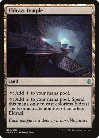 Eldrazi Temple [Duel Decks: Zendikar vs. Eldrazi] | North Game Den
