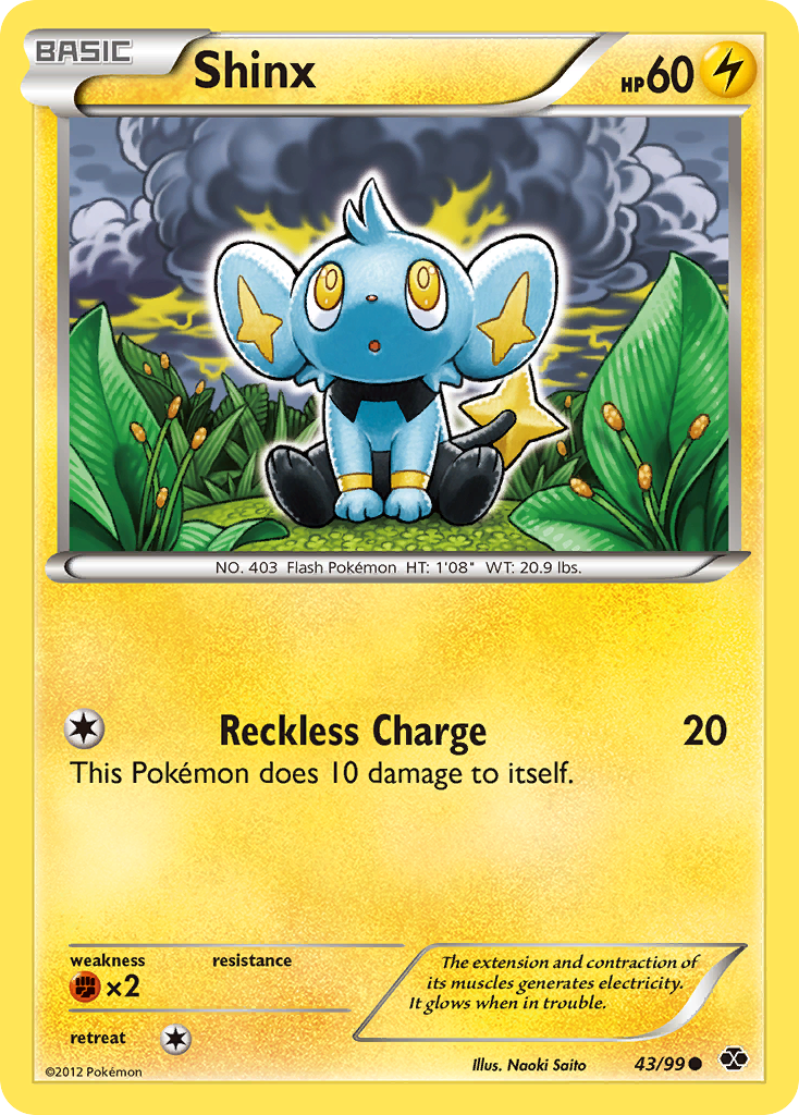 Shinx (43/99) [Black & White: Next Destinies] | North Game Den
