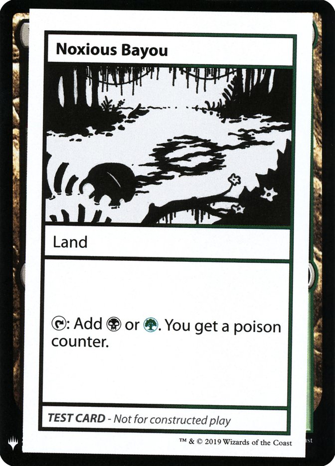 Noxious Bayou [Mystery Booster Playtest Cards] | North Game Den