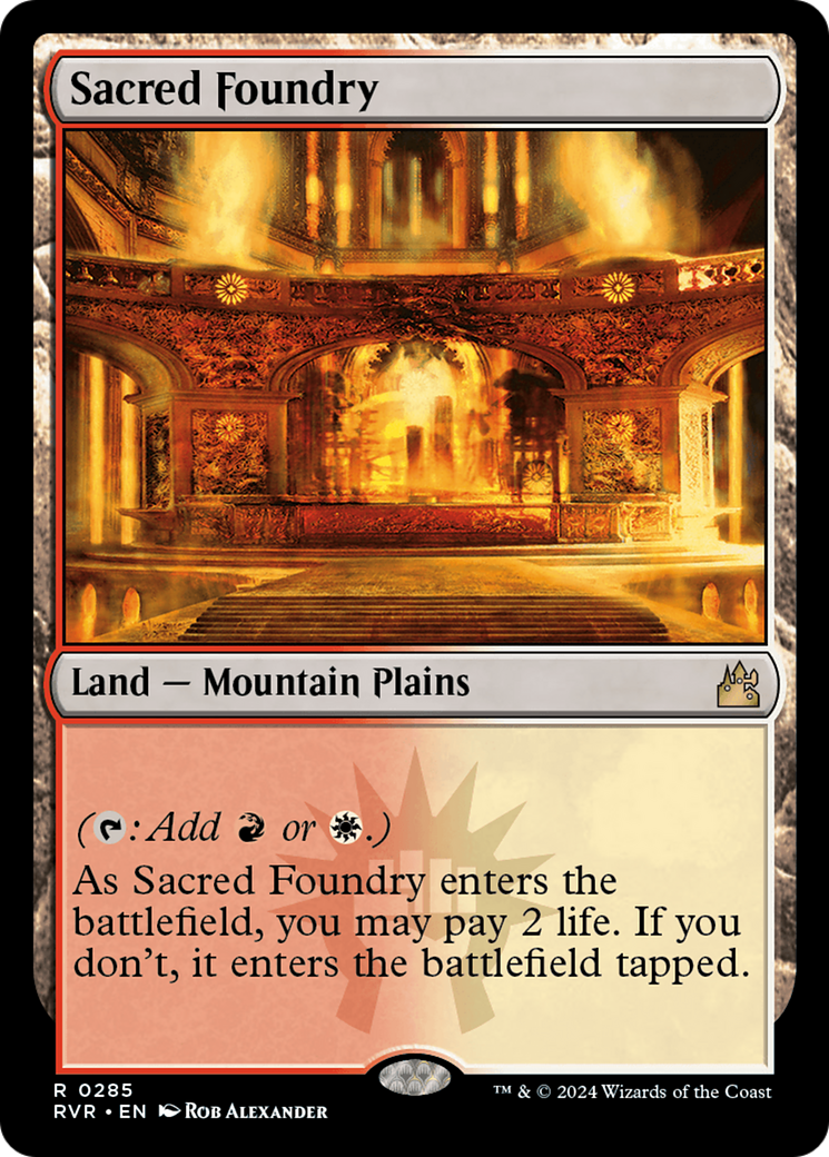 Sacred Foundry [Ravnica Remastered] | North Game Den