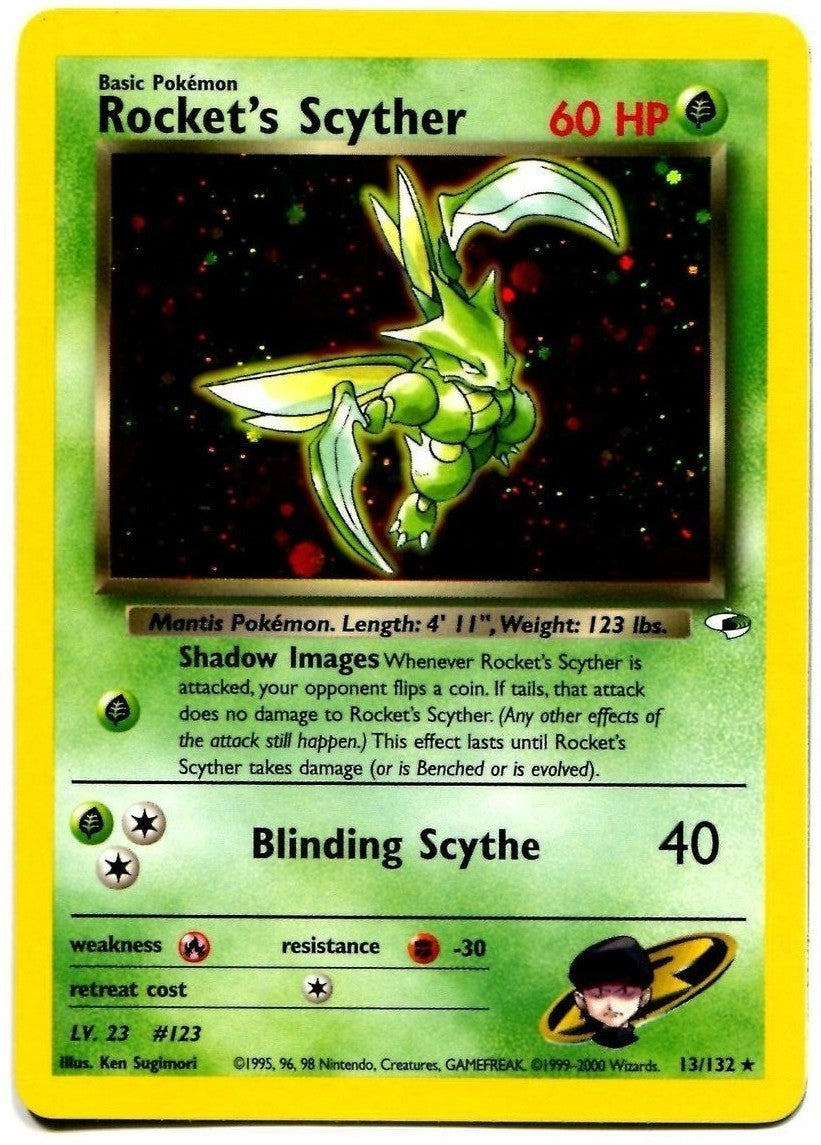 Rocket's Scyther (13/132) [Gym Heroes Unlimited] | North Game Den