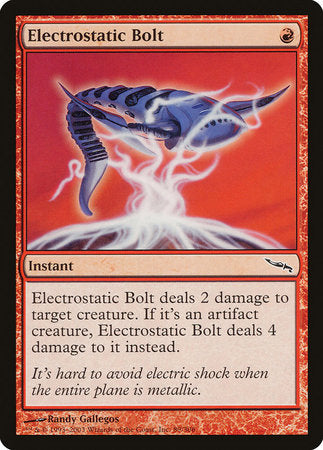 Electrostatic Bolt [Mirrodin] | North Game Den