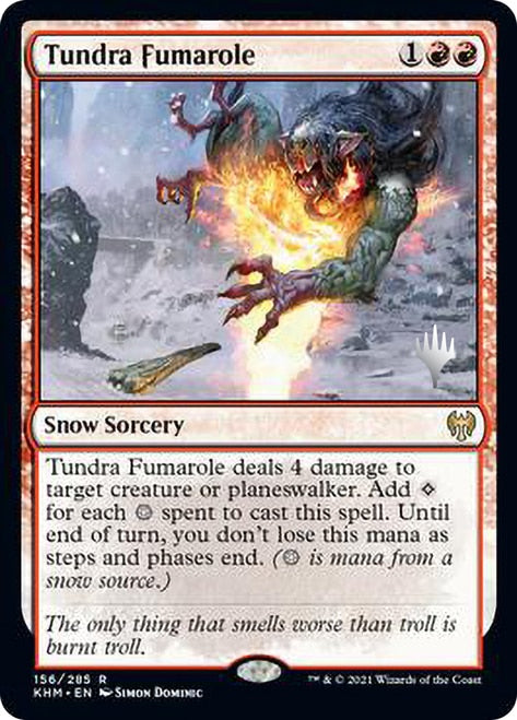 Tundra Fumarole [Kaldheim Promo Pack] | North Game Den