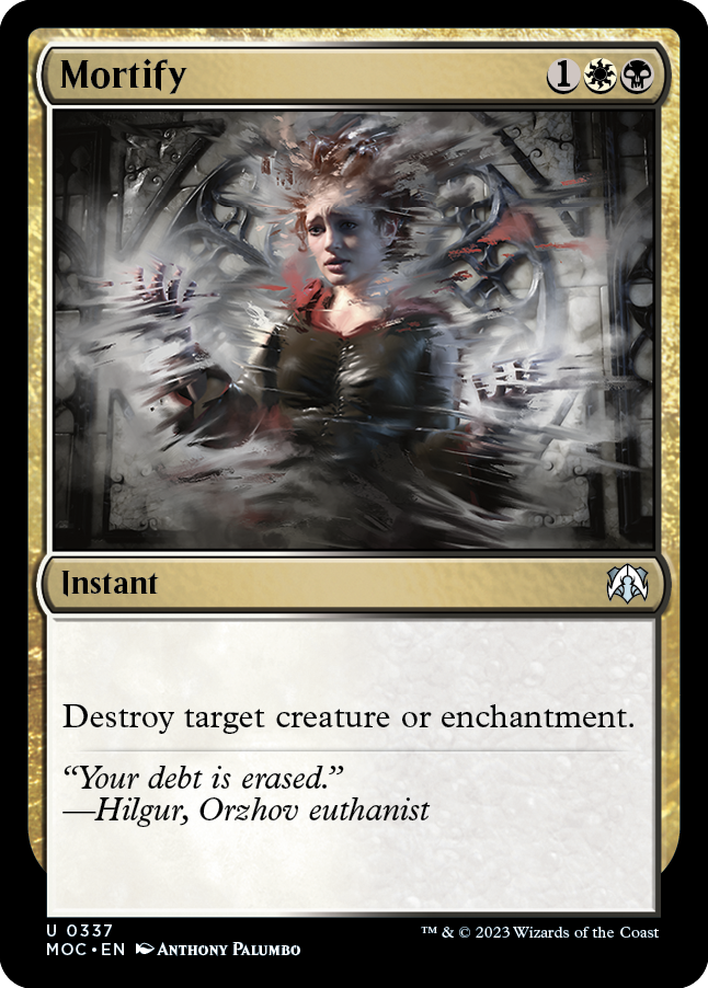 Mortify [March of the Machine Commander] | North Game Den