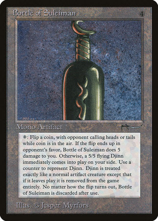 Bottle of Suleiman [Arabian Nights] | North Game Den