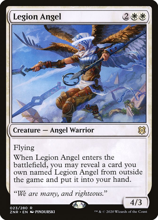 Legion Angel [Zendikar Rising] | North Game Den