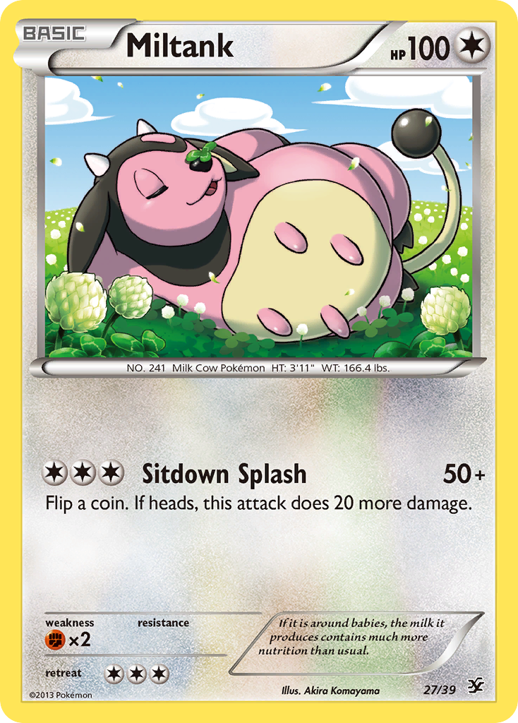 Miltank (27/39) [XY: Kalos Starter Set] | North Game Den