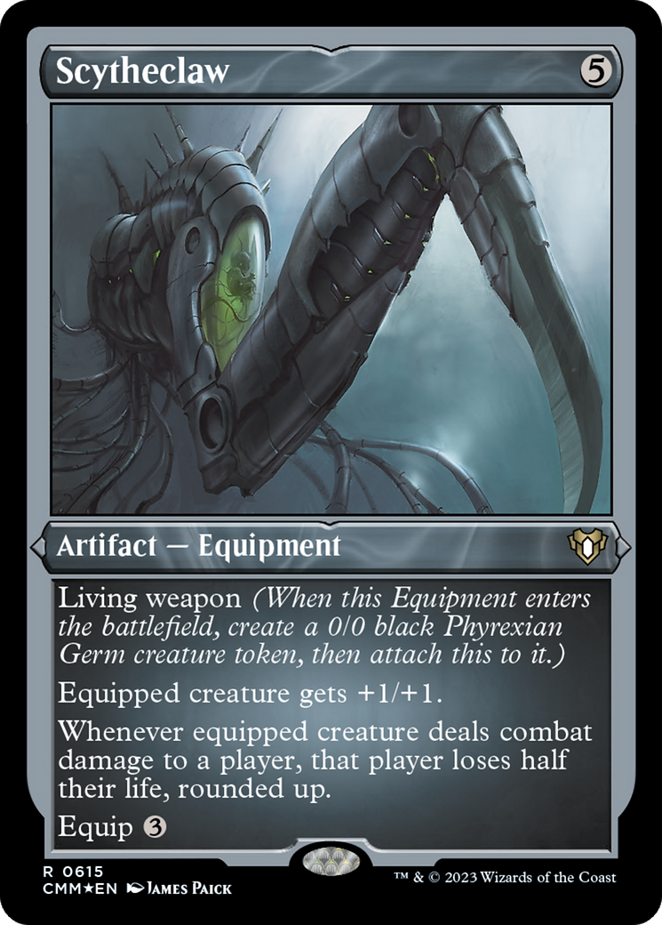 Scytheclaw (Foil Etched) [Commander Masters] | North Game Den