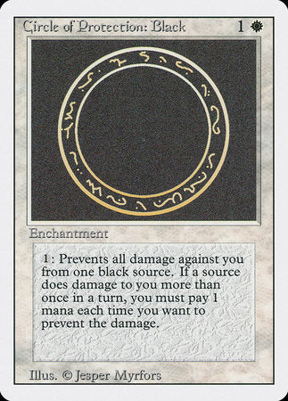 Circle of Protection: Black [Revised Edition] | North Game Den