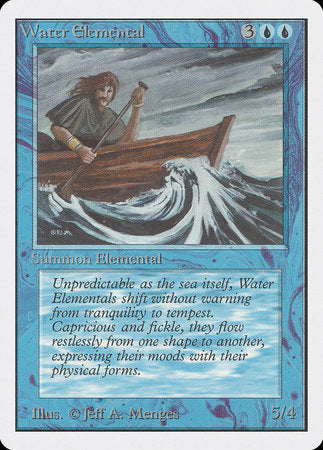 Water Elemental [Unlimited Edition] | North Game Den