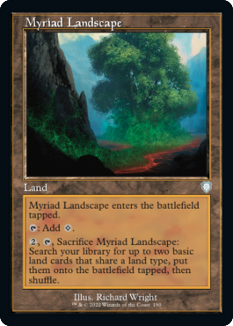 Myriad Landscape (Retro) [The Brothers' War Commander] | North Game Den