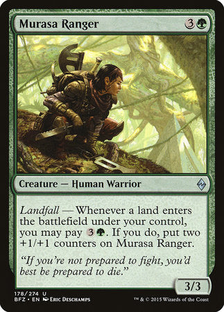 Murasa Ranger [Battle for Zendikar] | North Game Den