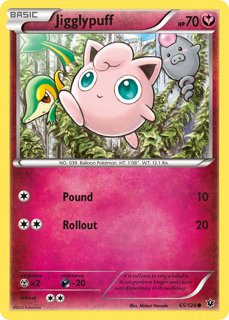 Jigglypuff (65/124) [XY: Fates Collide] | North Game Den