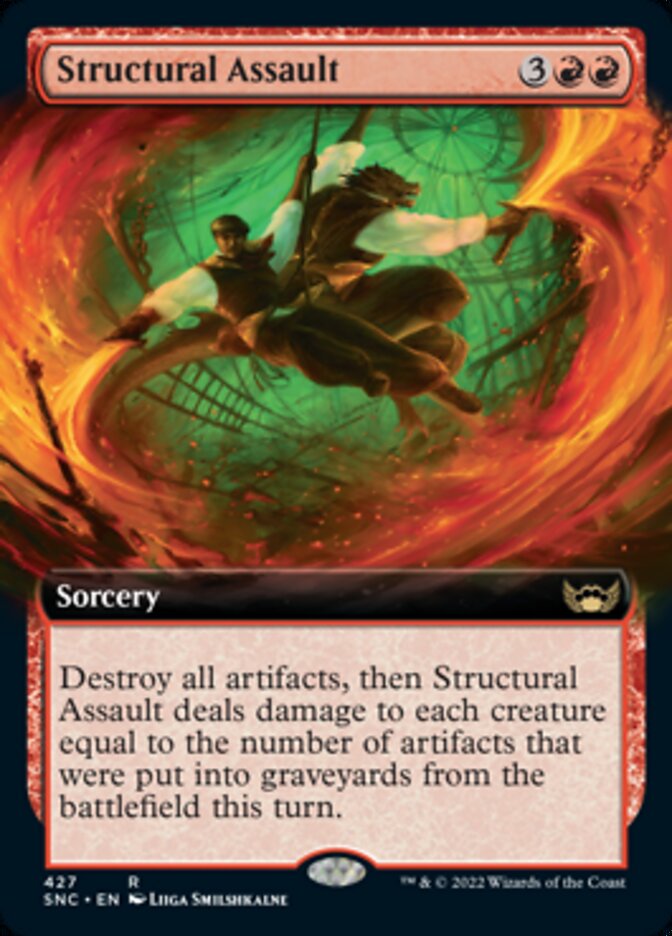 Structural Assault (Extended Art) [Streets of New Capenna] | North Game Den