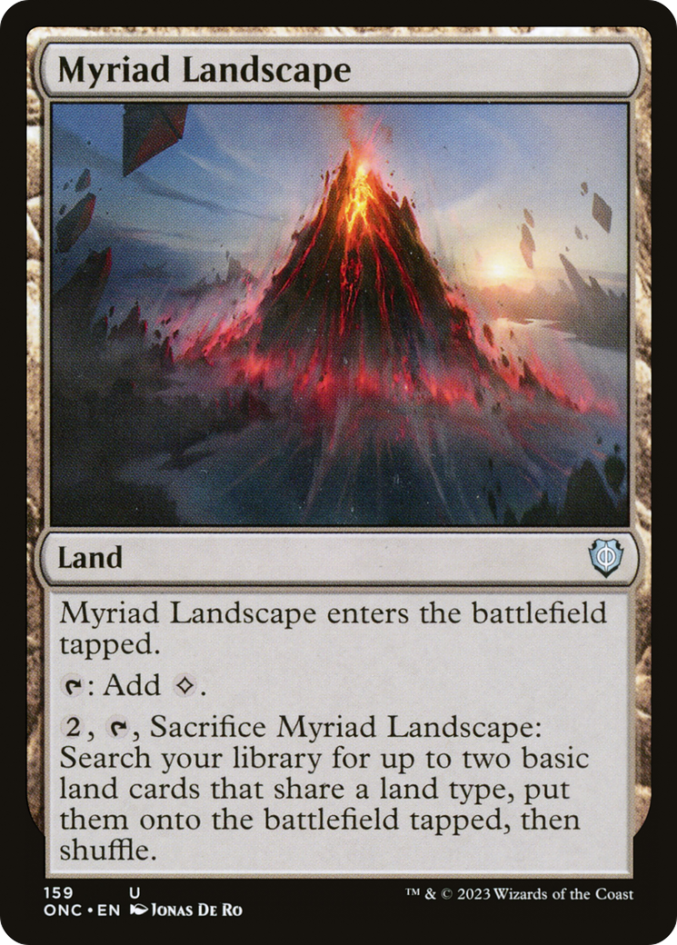 Myriad Landscape [Phyrexia: All Will Be One Commander] | North Game Den
