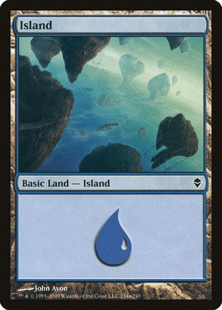 Island (234a) [Zendikar] | North Game Den