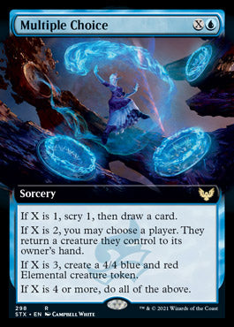 Multiple Choice (Extended) [Strixhaven: School of Mages] | North Game Den