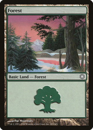 Forest (383) [Coldsnap Theme Decks] | North Game Den