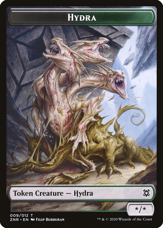 Hydra Token [Zendikar Rising] | North Game Den