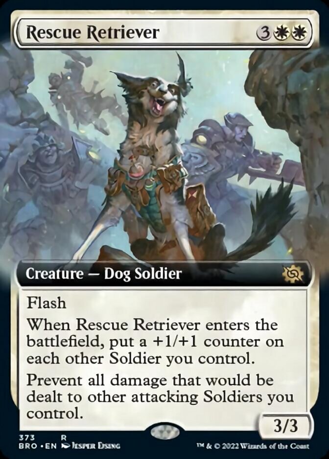Rescue Retriever (Extended Art) [The Brothers' War] | North Game Den