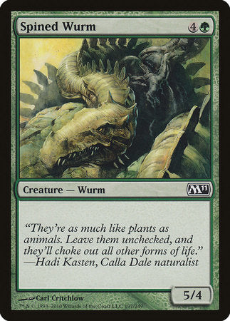 Spined Wurm [Magic 2011] | North Game Den