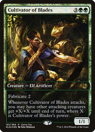 Cultivator of Blades [Kaladesh Promos] | North Game Den