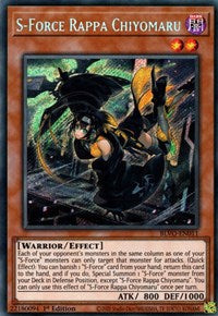 S-Force Rappa Chiyomaru [BLVO-EN011] Secret Rare | North Game Den