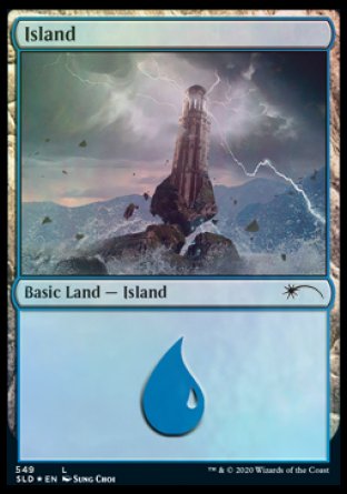 Island (Wizards) (549) [Secret Lair Drop Promos] | North Game Den