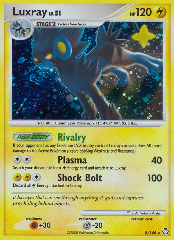 Luxray (8/146) [Diamond & Pearl: Legends Awakened] | North Game Den