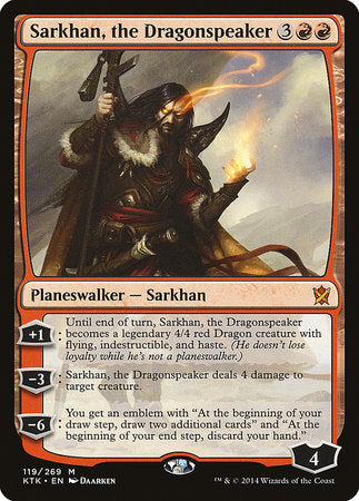 Sarkhan, the Dragonspeaker [Khans of Tarkir] | North Game Den