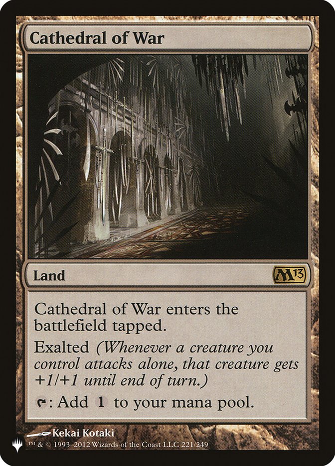 Cathedral of War [The List] | North Game Den