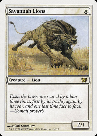 Savannah Lions [Eighth Edition] | North Game Den