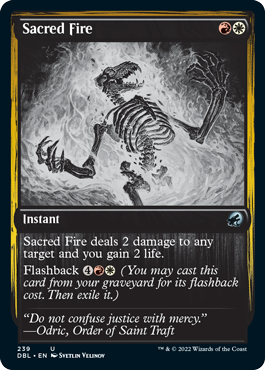 Sacred Fire [Innistrad: Double Feature] | North Game Den