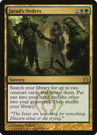 Jarad's Orders [Return to Ravnica] | North Game Den