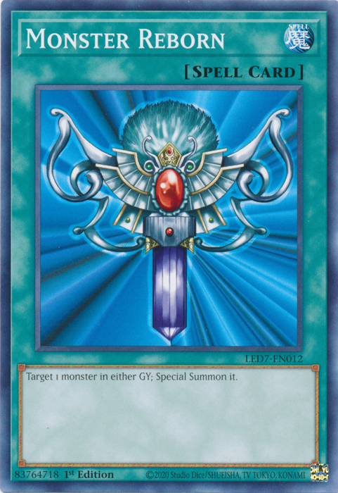 Monster Reborn [LED7-EN012] Common | North Game Den