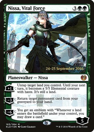 Nissa, Vital Force [Kaladesh Promos] | North Game Den