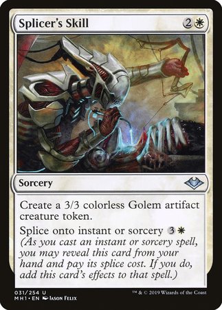 Splicer's Skill [Modern Horizons] | North Game Den